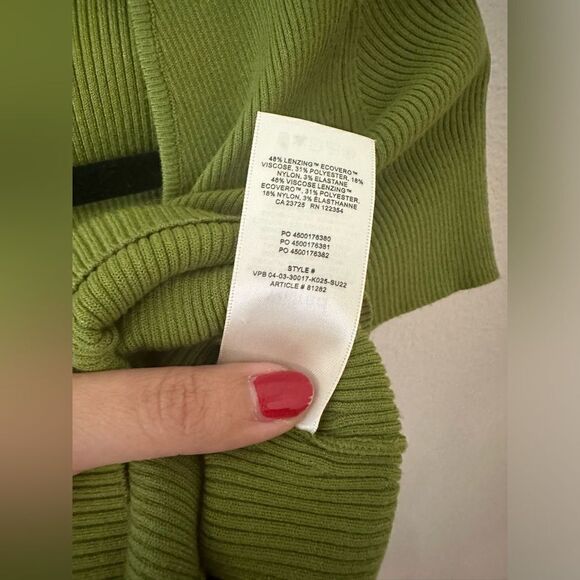 Wilfred Free All Tied Up Short Sleeve Sweater - Picture 4 of 5